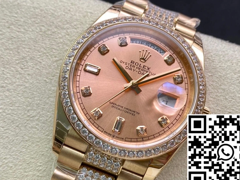 Date Day Rolex Factory Gold EW Rose M128345RBR-0020 1008